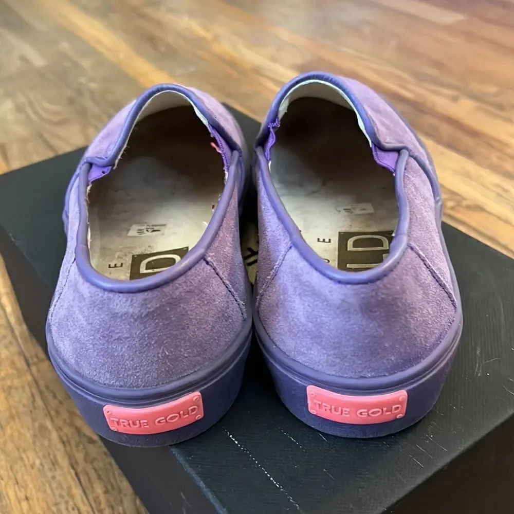 True Gold Slip On Sneakers